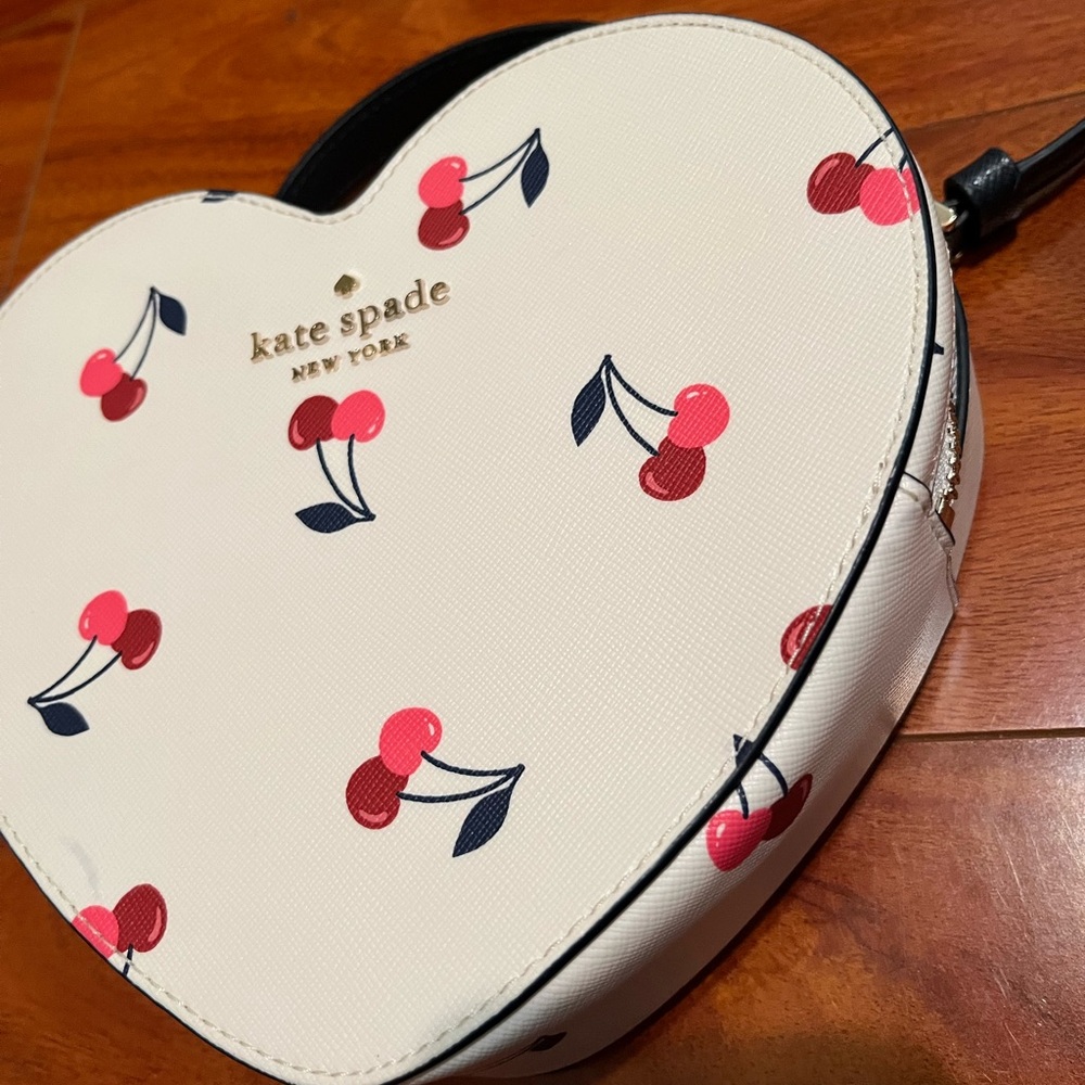 Kate Spade Love Shack Cherry Heart Crossbody - Picture 6 of 9